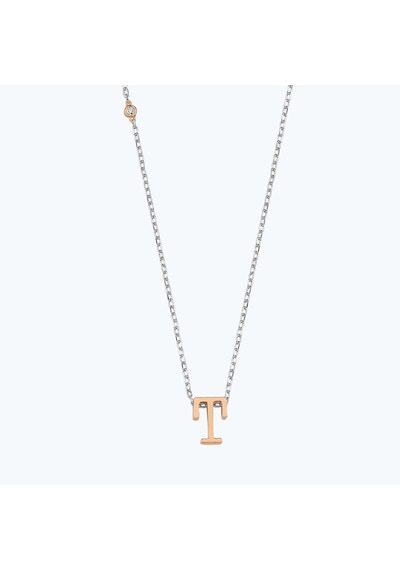 Altınbaş Silver Pırlantalı T Harfi Kolye Int238t-925-1