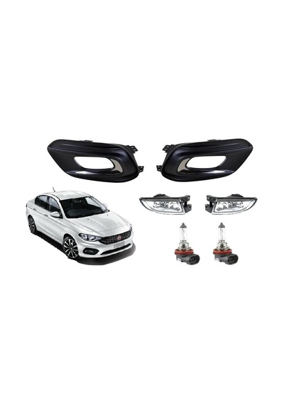 Aem Fiat Egea Sis Lambası Farı Sağ Sol Takım Asm35 1505l