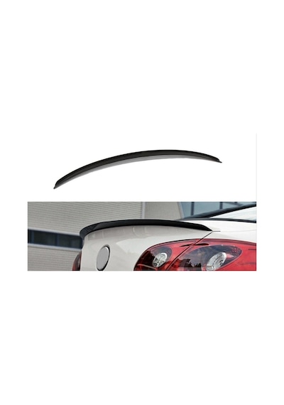 Volkswagen Passat Uyumlu Yedek Parça Cc Spoiler - Piano Black
