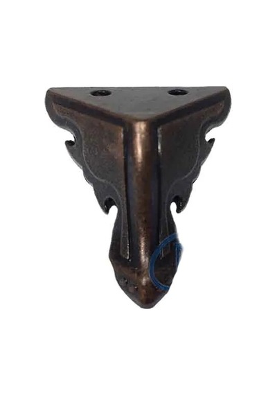 Hubrendy Kargo Kelebek Ahşap, Sunta Sandık Ayağı, Kutu Ayak 3,5 Cm - Eskitme 521774