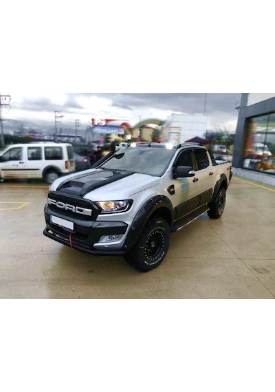 Ford Ranger Ön Tampon Koruma Demiri Siyah Tekli Bıyık 2006+ Pst20