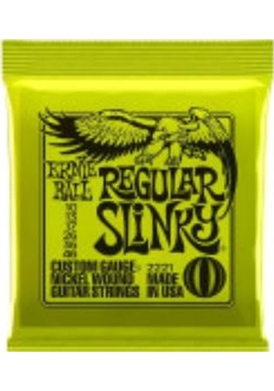 Ernie Ball P02221 Regular Slinky Nickel 10-46 Elektro Gitar Teli