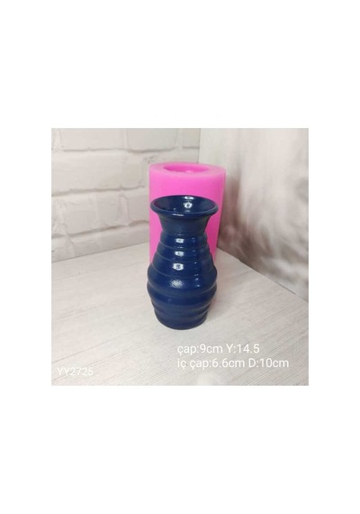 Yy2725 Vazo 14.5cm Silikon Kalıp