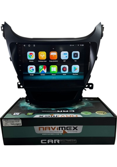 Hyundai Elentra 2014-2016 Navimex 6-64 Fanlı Profesyonel Oem Multimedia