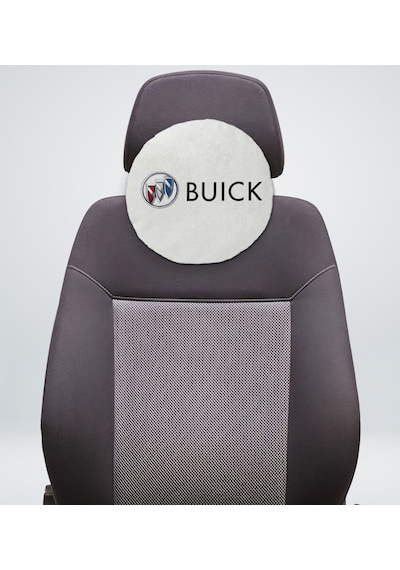 Bk Gift Buick Tasarımlı Yuvarlak Araç Koltuk Yastığı-1