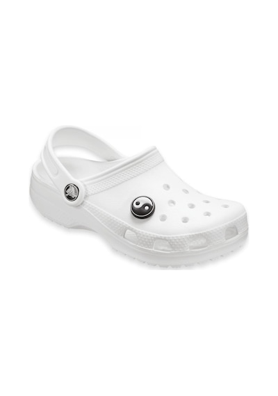 Crocs Jibbitz Charms 1 Adet Siyah-beyaz Unisex Trend 001