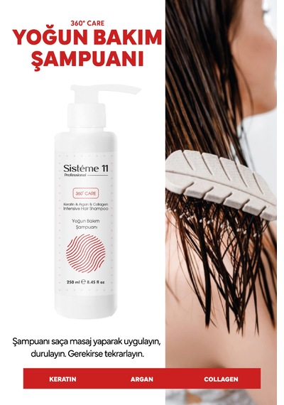 Sistéme 11 Yıpranmış Saçlar Için Intensive Repair Yoğun Bakım Şampuan 250 Ml Diğer