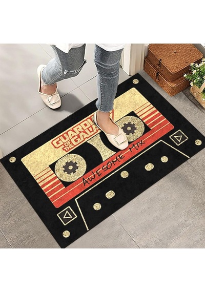 Kapı Önü Paspası - Modern Ve Şık Kapı Paspası Ev, Ofis Ve Dış Mekân Kullanımı İçin Awesome Mix 45x65 Çok Renkli