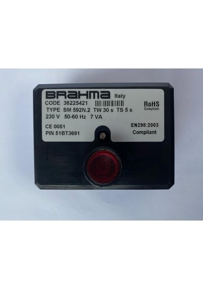Brahma Sm592n.2 Brülör Otomatiği 36225421 Tw30s Ts5s 230v 50-60hz