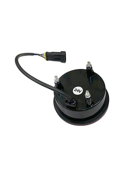 24v Park-stop Lambası Ledli Yuvarlak 98 Mm Güleryüz Cobra-karsan Jest-otokar-temsa