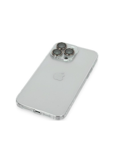 Apple iPhone  Uyumlu- 13 Pro Kılıf Luko Lens Silikon -yeşil