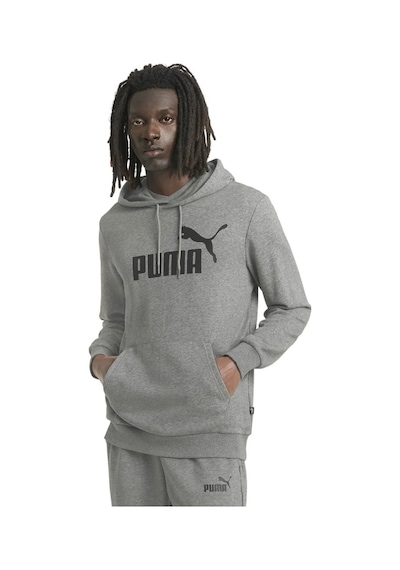 Puma Ess Big Logo Hoodie Erkek Sweatshirt 58668803 Gri