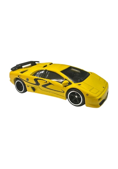 Hot Wheels Premium '95 Lamborghini Diablo Sv - Boulevard Sarı 1/64 Diecast Model Araba Çok Renkli