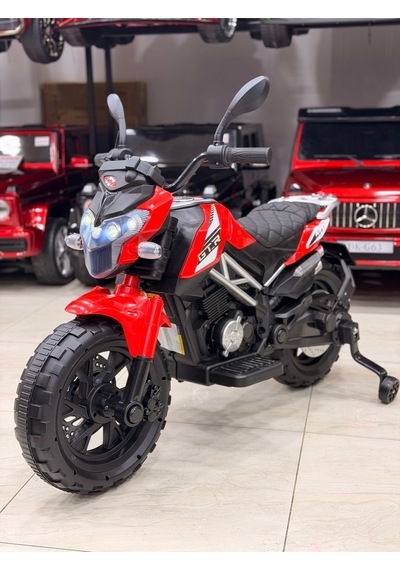 Akülü Motor 3-8 Yaş Kırmızı