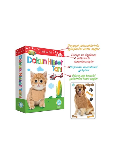 Dokun Hisset Tanı Seti 2 Adet