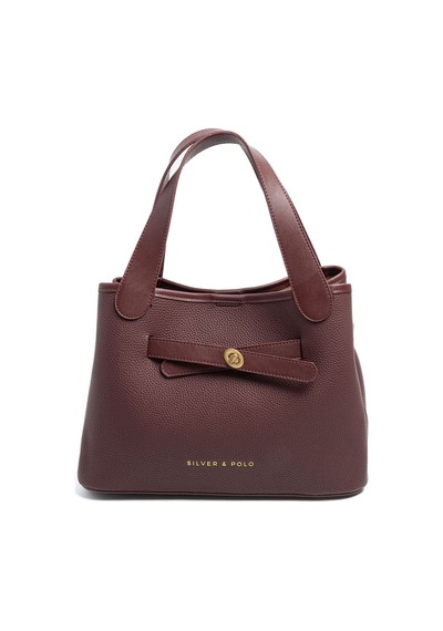 Silver Polo Sp1240 Kadın Omuz Çantası Mini Rolax Bordo-bordo