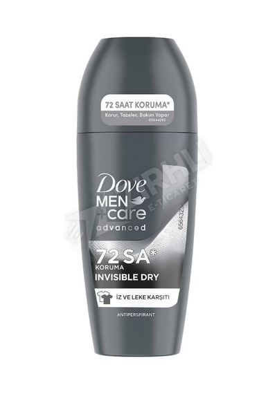 3 Adet Dove Men Invisible Dry Roll-on 50 Ml
