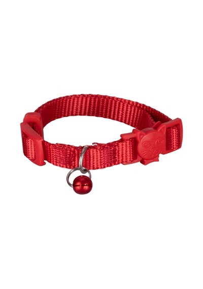 Urban Paws Kedi Tasması Crimson Red Ayarlanabilir, Dayanıklı, Hafif-10mm