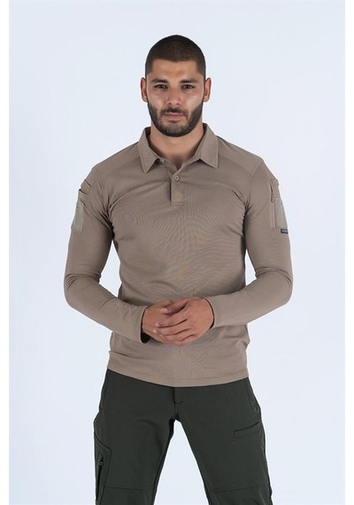 Combat Tactical T-shırt Tactıcal U.kol Pike - 802-967-bej Bej