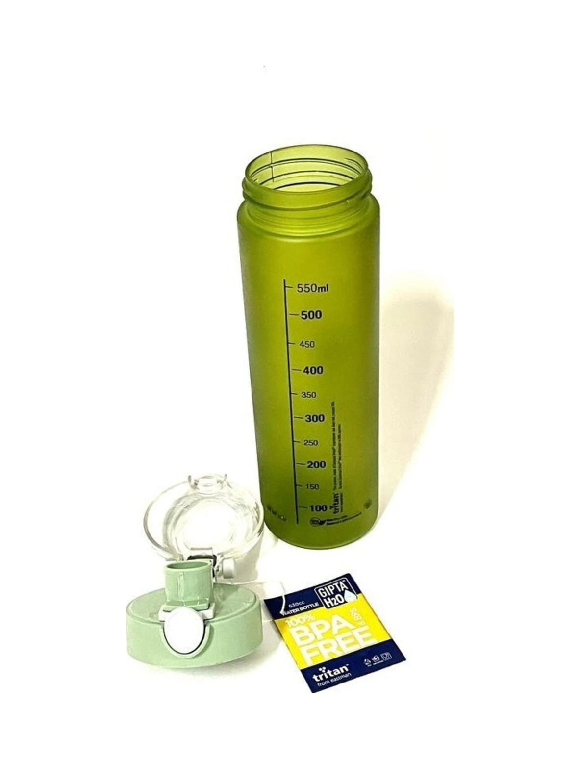 Yeşil Belıeve Tritan Matara 600ml Yeşil
