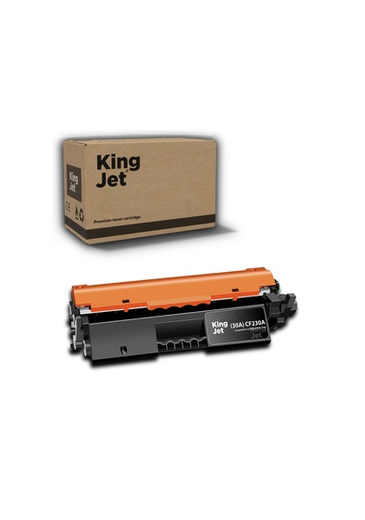 Kingjet Hp Uyumlu 30a Cf230a Standart Kapasiteli Çipli  Uyumlu Toneri Laserjet Pro M203dw