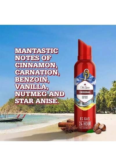 Old Spice Original Erkek Deodorant Sprey Deodorant 140 ML