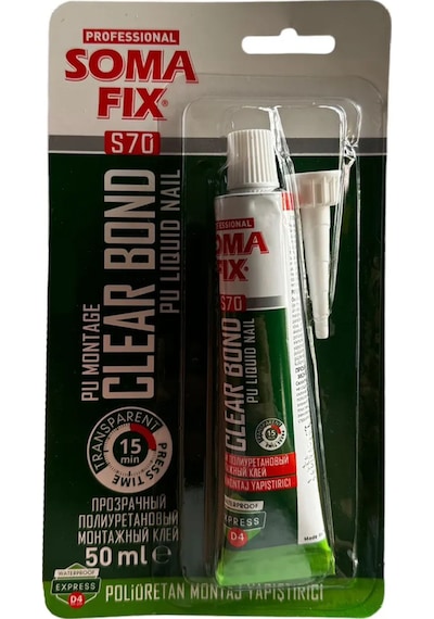 Somafix S70 Pu Montaj Tüp Yapıştırıcı 50ml
