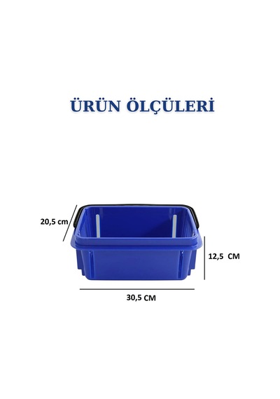 5 adet 7 Litre Kozmetik Sepeti Bijuteri Sepeti Kırtasiye Sepeti M