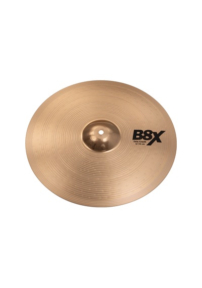 Sabian 41606x B8x Thin Crash Zil 16 İnç B8 Bronz - Hızlı Sönü
