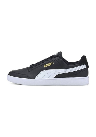 Puma Shuffle Erkek  Siyah - Beyaz Sneaker