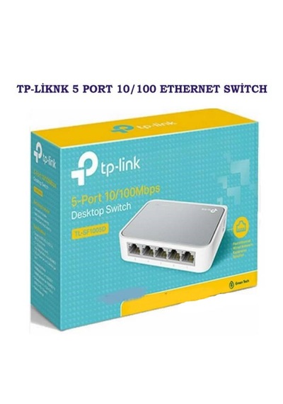 5 Port 10/100 Tp-link Masaüstü Ethernet Switch Tl-sf1005d
