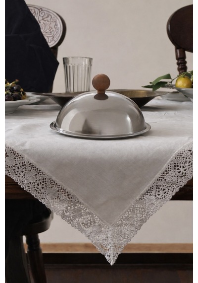 Ahşap Kulplu Fanus Paslanmaz Çelik Gümüş 18 Cm Tabaklı Kek Pasta Sunum Stand Tepsi Gümüş - 835272362 Gümüş