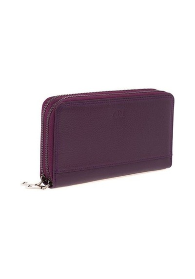 Bilik Deri Mor Rölax Deri Unisex Portföy & Clutch Çanta Ar P-715 Acı Kahverengi