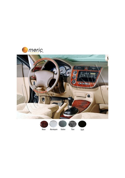 Meriç® Honda Civic Ön Torpido Kaplama 10 Parça 2001-2006 (530156395)