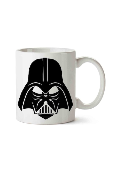 Darth Vader Star Wars 3 Porselen Kupa Bardak Beyaz