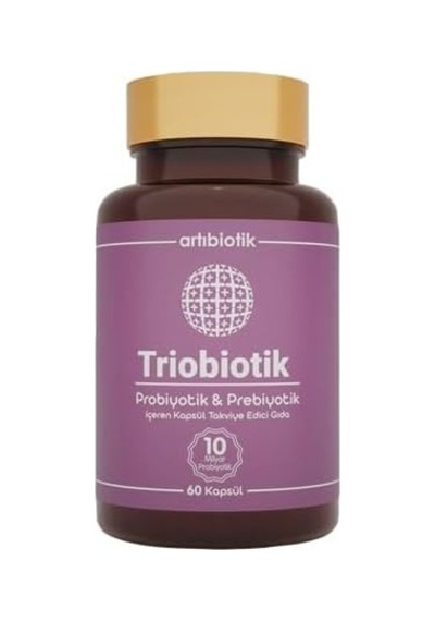 Artıbiotik Triobiotik Probiyotik & Prebiyotik 60 Kapsül