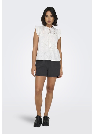 Only Onlthyra Shorts Noos Wvn Grı Kadın Şort Gri
