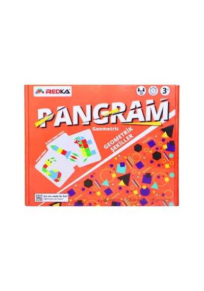 Pangram Geometrik Şekiller 3 Yaş+