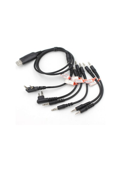 Çoklu Analog Telsiz Programlama Kablosu Icom Motorola Tyt Baofeng Yaesu Uyumlu Usb Programlama .