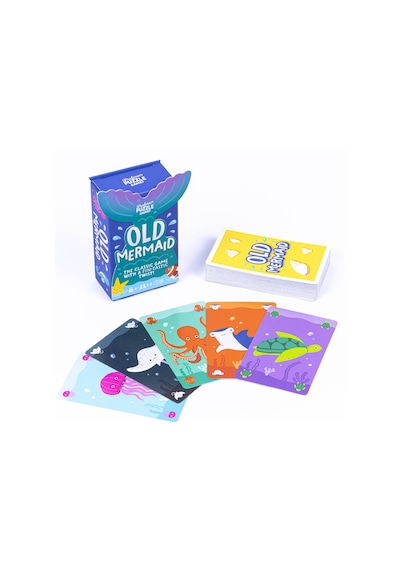 Professor Puzzle - Eşleştirme Kart Oyunu - Old Mermaid