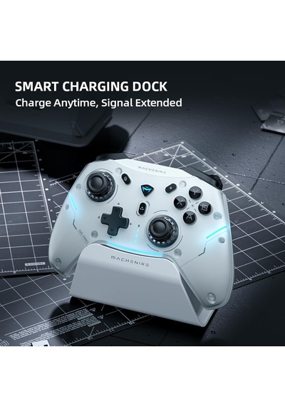 G5 Pro Max Se Set Bluetooth Controller, Windows/switch/mac/pc/steam/ios/android/tv/ipad 1000hz, Hall Joysticks & Trigger, Şarj İstasyonu, Çift Geri Tuşlar