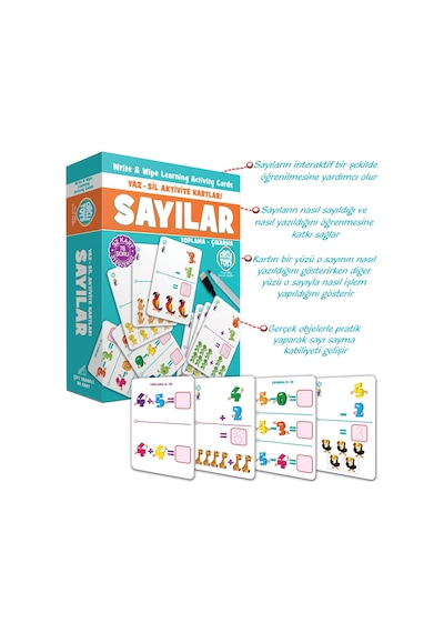 Circle Toys Yaz-Sil Sayılar CIRCLE 014