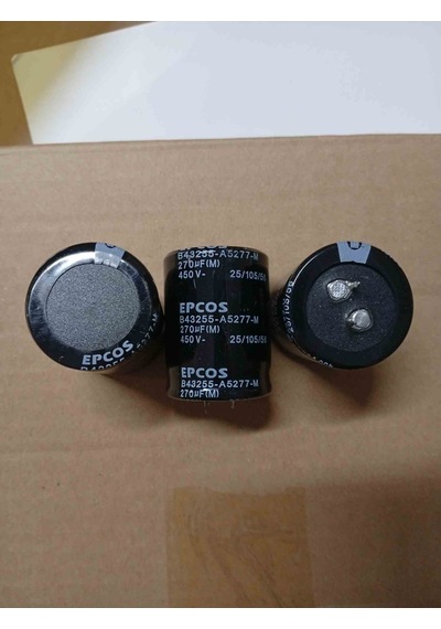 B43252a5277m 270mf 450v 30x45 Epcos Elko Kondansatör 2 Adet