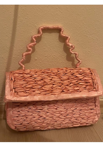 Pembe Kurdele Kadın Çanta