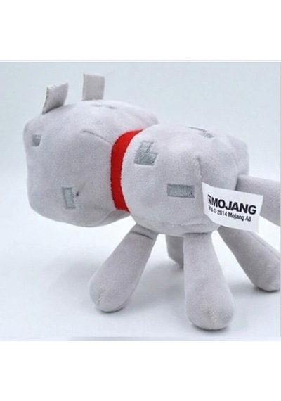 Minecraft 22 Cm Peluş Wolf (Kurt Karakter)