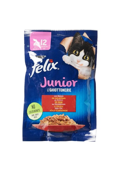 Yavru Sığır Etli Kedi Yaş Mama 26 X 85 Gr