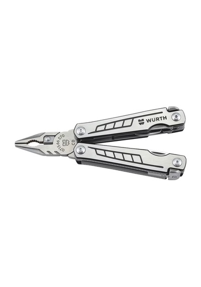 Würth Multi-function Tool Set 2 Parça - Kamp, Outdoor Ve Ev İçin Çok Amaçlı Alet Metal