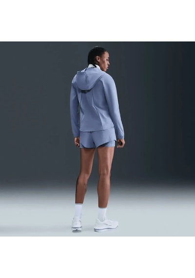 Nike Swift Dri-fit Mid-rise 2in1 Taytlı Kadın Mavi Koşu Şortu-sportxstore