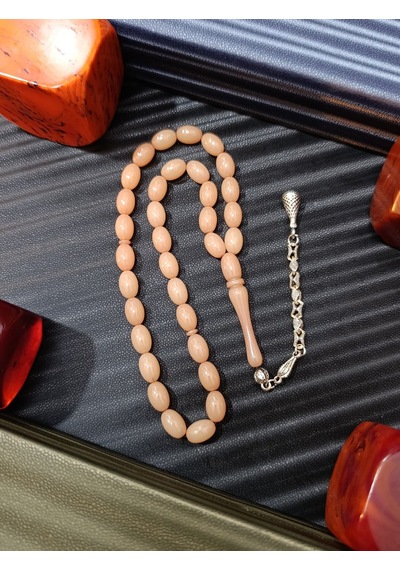 Anemore Collection Sıkma Kehribar Tesbih Beyzi Kesim 02950347