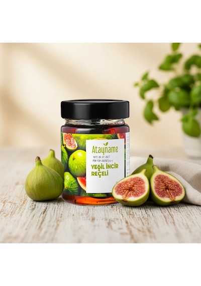 Atayname Yeşil İncir Reçeli 350 G